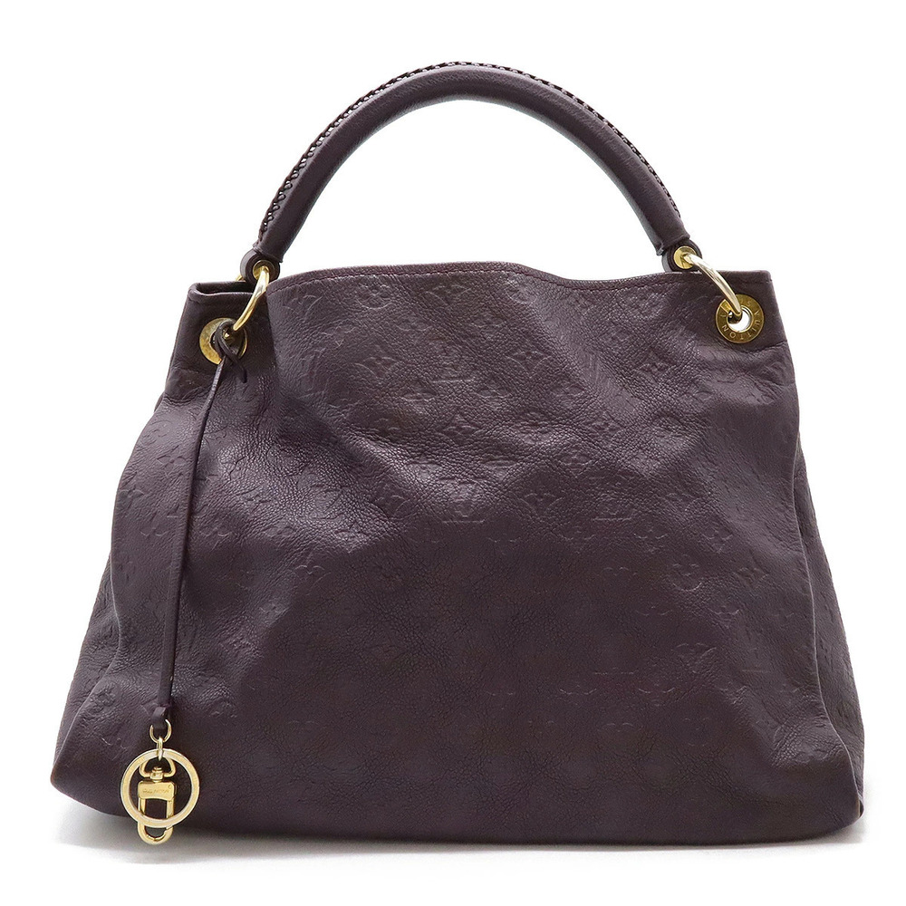 LOUIS VUITTON Monogram Empreinte Artsy Tote Bag Shoulder Hobo Orb Purple